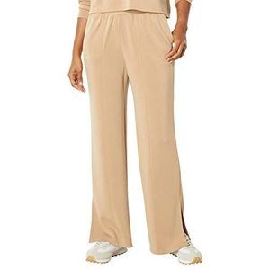 THRIVE SOCIETE Luxe Pin Tuck Pants Fawn MD